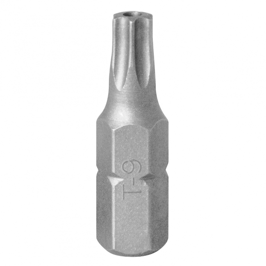 Вставка (бита) торцевая 1/4", Torx, T9, L = 25, с отверстием KING TONY 102509U